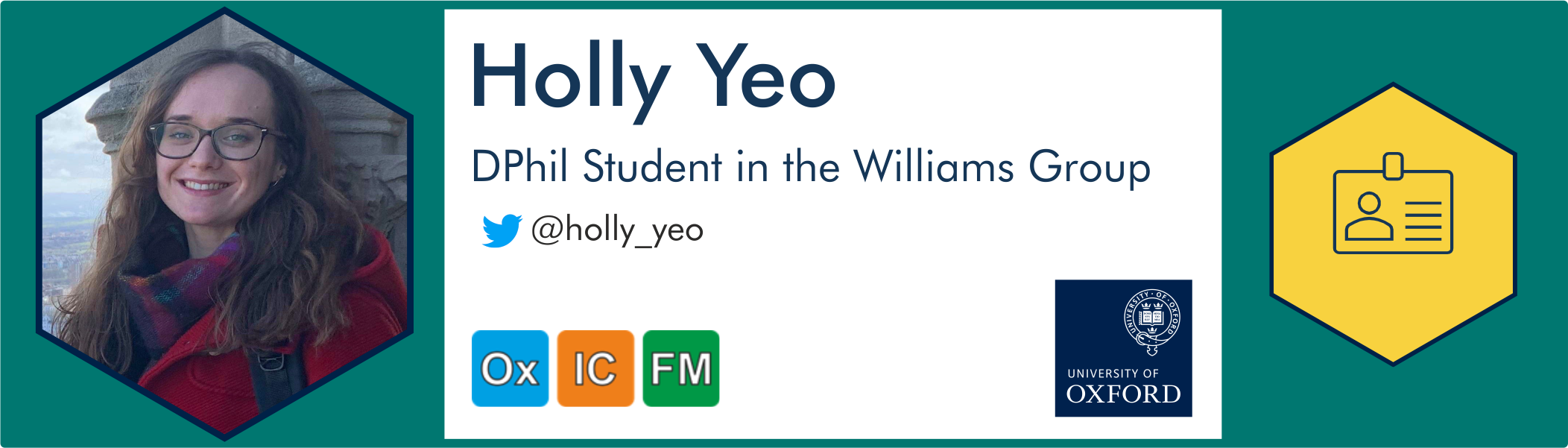 Hy3 Holly Yeo further information